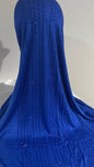 Blue Dubai instant hijab