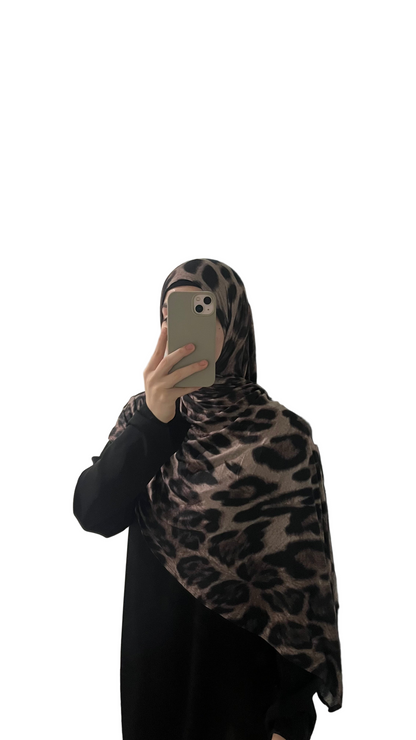 Leopard • printed jersey