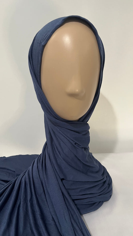 Midnight blue • jersey hijab