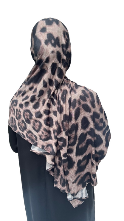 Leopard • printed jersey